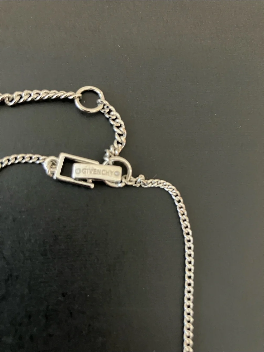 Givenchy Silver Crystal Necklace - Elegant Women’s Jewelry